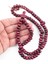 Şimşir Ağacı Boyalı Vişne Çürüğü 99LUK Tekerlek Kesim 10X6MM Namaz Tesbihi 4