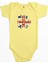 Oasis Logo Sarı Renk Bebek Body Zıbın 1