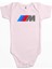 Bmw M Power Logo Pembe Renk Bebek Body Zıbın 1