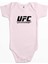 Ufc Logo Ultimate Championship Pembe Renk Bebek Body Zıbın 1