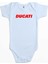 Ducati Red Logo Mavi Renk Bebek Body Zıbın 1