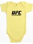 Ufc Logo Ultimate Championship Sarı Renk Bebek Body Zıbın 1