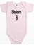 Slipknot Logo Text Pembe Renk Bebek Body Zıbın 1