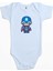 Captain America Animation Mavi Renk Bebek Body Zıbın 1
