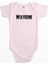 Wolverine Text Pembe Renk Bebek Body Zıbın 1