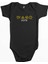 LED Zeppelin Zoso Yellow Siyah Renk Bebek Body Zıbın 1