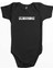 Scorpions Logo Yazı Siyah Renk Bebek Body Zıbın 1