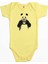 Panda Love Sarı Renk Bebek Body Zıbın 1