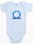 God Of War Ragnarok Blue Logo Mavi Renk Bebek Body Zıbın 1