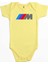 Bmw M Power Logo Sarı Renk Bebek Body Zıbın 1