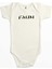 Faun Logo Ekru Renk Bebek Body Zıbın 1