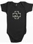 Rammstein Logo Siyah Renk Bebek Body Zıbın 1
