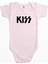 Kiss Logo 2 Pembe Renk Bebek Body Zıbın 1