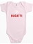 Bugati Logo Pembe Renk Bebek Body Zıbın 1