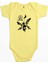 Linkin Park Butterfly Sarı Renk Bebek Body Zıbın 1