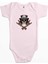Slash Skull Pembe Renk Bebek Body Zıbın 1