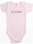 Faun Color Logo Pembe Renk Bebek Body Zıbın 1