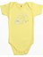 Tır Silüet Sarı Renk Bebek Body Zıbın 1