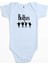 The Beatles Help! Mavi Renk Bebek Body Zıbın 1