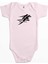 Hayabusa Logo Text Pembe Renk Bebek Body Zıbın 1