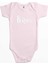 The Beatles Logo Pembe Renk Bebek Body Zıbın 1