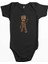 Groot Baby Siyah Renk Bebek Body Zıbın 1
