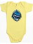 Blue Shark Sarı Renk Bebek Body Zıbın 1