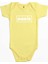 Oasis Text Sarı Renk Bebek Body Zıbın 1