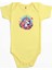 Charming Unicorn Sarı Renk Bebek Body Zıbın 1