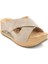 Penelope 31210-551 Air Max Anatomik Taban Kadın Terlik Full Krem 36-40 2