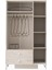 Petra 3 Kapaklı Aynalı Elbise Dolabı Gardrop 120 x 55 x 200 4