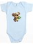 Şirin Koala Mavi Renk Bebek Body Zıbın 1