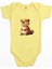 Su Samuru Sarı Renk Bebek Body Zıbın 1