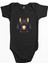 Şirin Yarasa Siyah Renk Bebek Body Zıbın 1