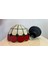 Tavan Vitray Avize 30 cm (12") Kırmızı 3