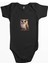 Baykuş Siyah Renk Bebek Body Zıbın 1