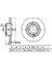 50202 Fren Diski Arka Golf Iv 97- Bora 99- / A1 10- A2 00- A3 1