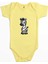 Şirin Zebra Sarı Renk Bebek Body Zıbın 1