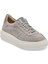 Gri Hakiki Nubuk Deri Kadın Sneaker - K24I1AY67493-A40 1