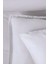 Diamond Jakarlı Saten Çift Kişilik Nevresim Takımı Açık Gri (6 Parça) 4