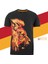 Orijinal Lisanslı Aslan Baskılı T-Shirt + Uçlu Kalem Set Hediyelik Ahşap Kutulu 2