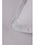 Diamond Jakarlı Saten Çift Kişilik Nevresim Takımı Gri (6 Parça) 3