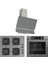 Fryart Sc Serisi Gri 3'lü Ankastre Set ( XE63CPR-SC208-D082 ) 1