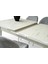 Ahşap Salon Yemek Masa Sandalye Takımı 6 Porto Sandalyeli Ortadan Açılır Büyüyen 90 x 160 cm Mermer Desen 3