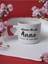 Anneye Hediye El Yapımı Seramik Kırmızı Kalp Kupa Mug Bardak Çay / Kahve Fincanı 2