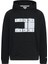 Tommy Jeans Erkek Reg Flag Spray Kapüşonlu Sweatshırt 1