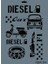 Rich New Seri N-314 Stencil 35X25 cm 1