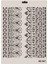 Rich Dantel Seri DN-907 Stencil 35X25 cm 1