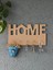 Ahşap, Ham Mdf, Boyanabilir Home Anahtarlık 1