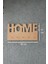 Ahşap, Ham Mdf, Boyanabilir Home Anahtarlık 5